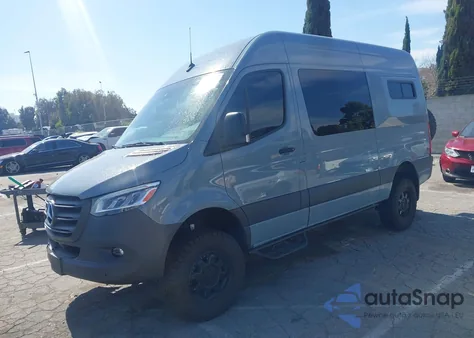 2024 Mercedes-Benz Sprinter 2500 Standard Roof 4-Cyl Diesel Ho z USA, uszkodzony, nr VIN W1W4NBVY8RT163606